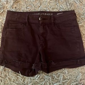 American Eagle super stretch jean shorts